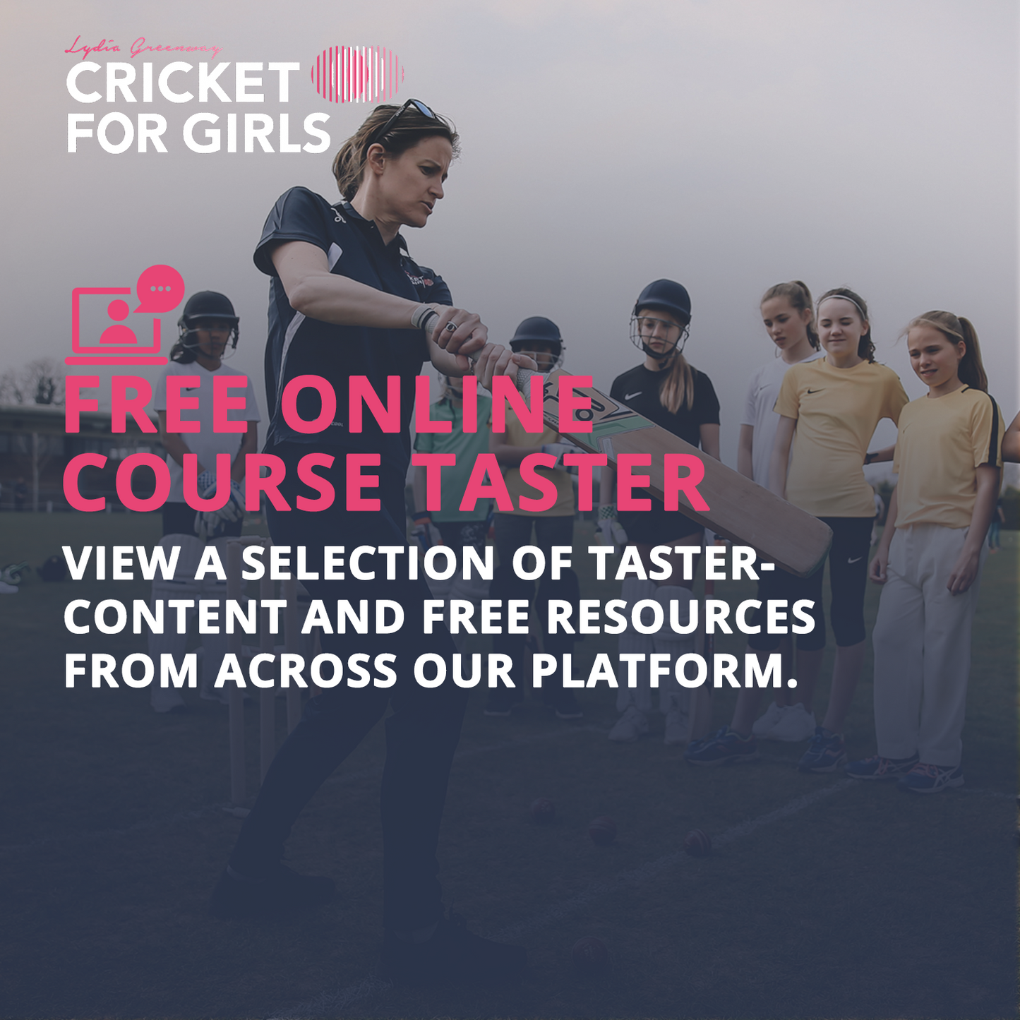 Cricket for Girls Level 1 and Level 2 Preview